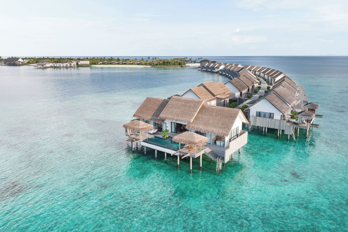 Villa, 2 Bedrooms, Overwater (Pool) | 1 bedroom, minibar, in-room safe, individually decorated