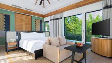 Family Villa, 1 Bedroom | Minibar, in-room safe, individually decorated, individually furnished