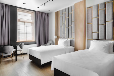 Deluxe Apartment, 2 Bedrooms | 1 bedroom, premium bedding, in-room safe, blackout drapes