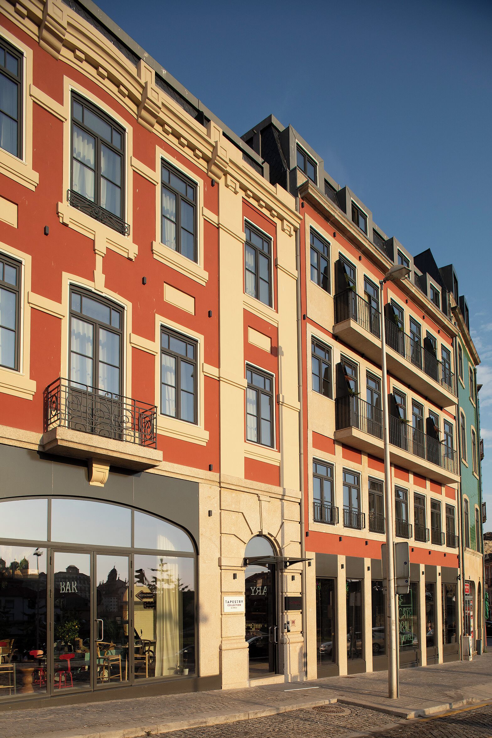 Fassade der Unterkunft