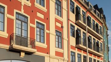 Fassade der Unterkunft
