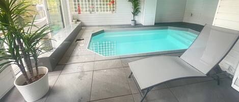 Piscine chauffée