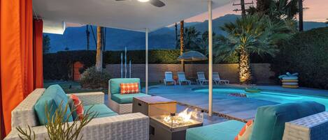 Alberca al aire libre