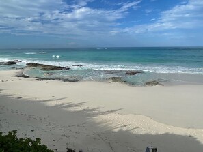 On the beach