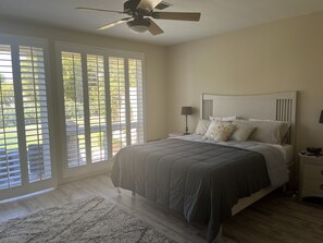 2 bedrooms, desk, iron/ironing board, free WiFi