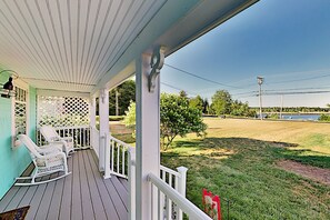 Property grounds - Lobster Cottage on the Harbor  W/Lighthouse and Waterviews. (Prospect Harbor)