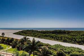 Accommodatie ligt op het strand