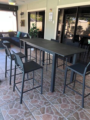 Outdoor dining