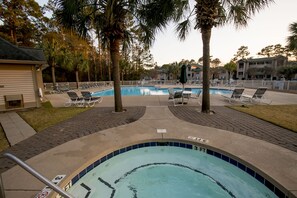 Outdoor pool -  True Blue Renovated 2B/3B or 3B/3B same price  Top Floor Unit Best View !! (Pawleys Island)