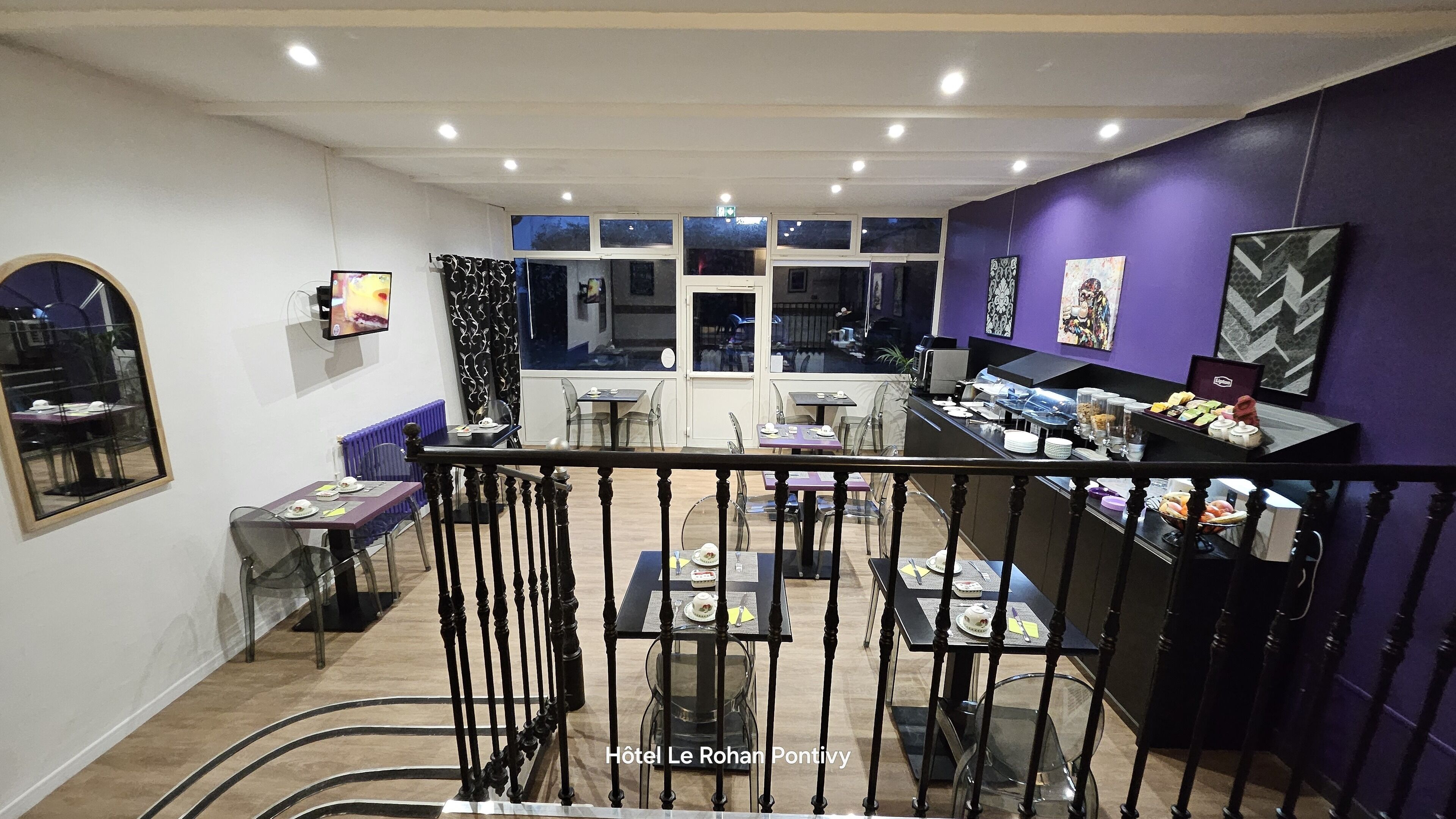 daily buffet breakfast (eur 16 per person)