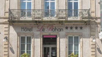 Voorkant van accommodatie