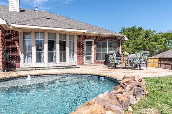 Alberca al aire libre 