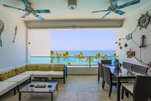 Family Apartment, Beach View | Balcony view