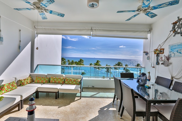 Family Apartment, Beach View | Balcony view - Marbella Juan Dolio Frente a la Playa (Guayacanes)