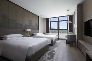 Down duvets, minibar, in-room safe, desk - Wenzhou Marriott Hotel (Wenzhou)