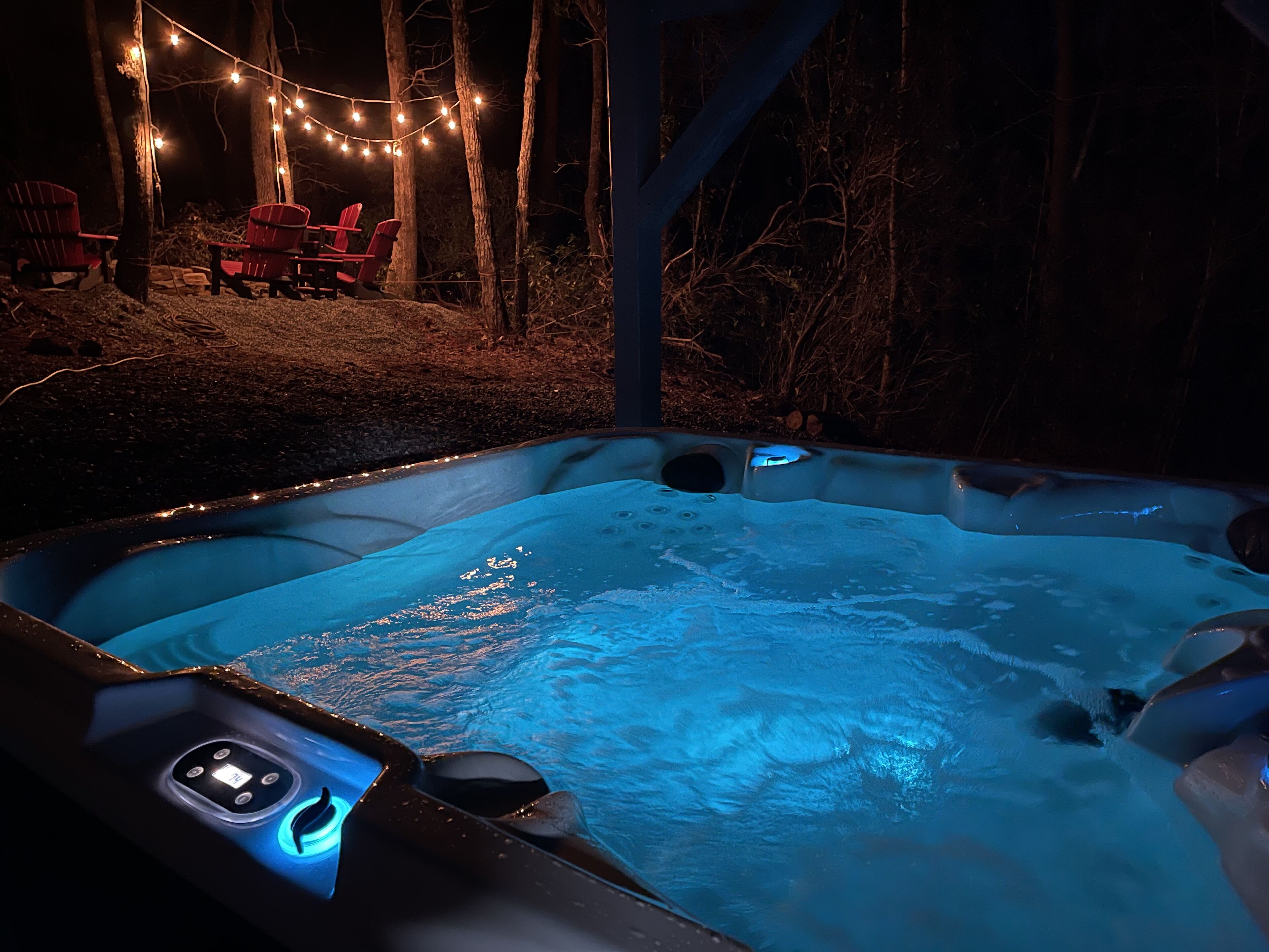 Bain à remous extérieur