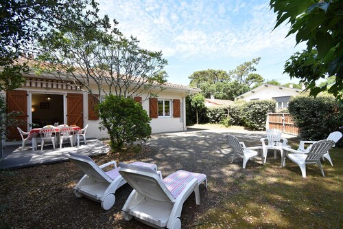 Hossegor "ANALGA 2" Semi-detached villa on one level for 5 people.