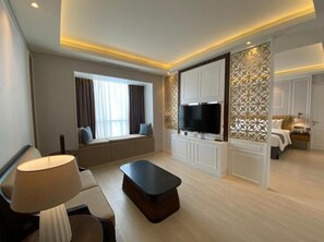 Living area - Sutasoma Hotel at The Tribrata Dharmawangsa (Jakarta)