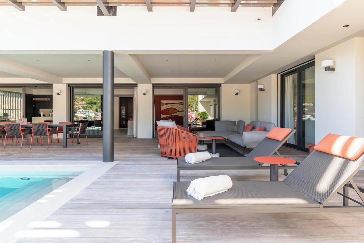 Master suite with views