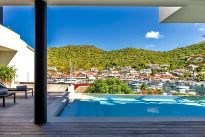 Villa Privilege | Water View - Located in Tropical Gustavia with Private Pool