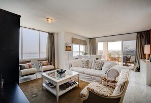 TV, DVD player, stereo