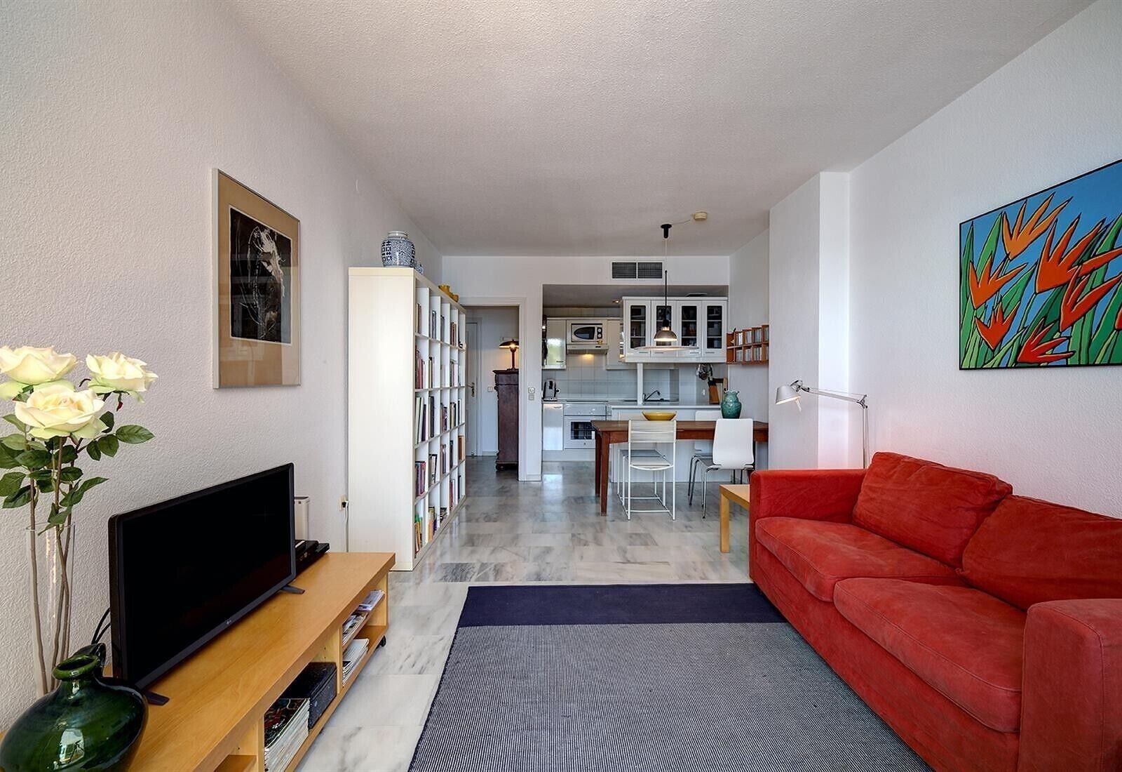 TV, DVD player, stereo