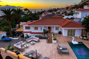 Pool - Villa Ginevra, perfect for large groups, with Pool, Sauna & Garden (Arona)