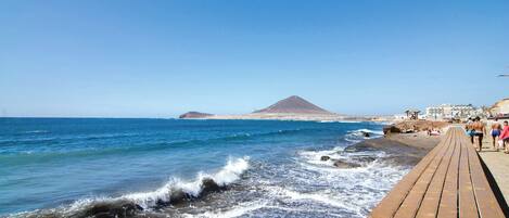 Accommodatie ligt op het strand