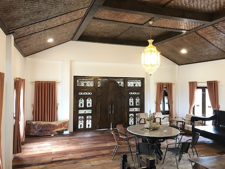 Exclusive Villa, Multiple Beds | Living area. Villa Bawean Terrace Cipanas