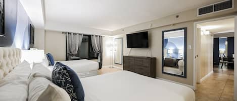 2 室のベッドルーム、デスク、アイロン / アイロン台、WiFi (無料)