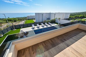 Deluxe Villa, 4 Bedrooms, Private Pool, Sea View | Terrace/patio - Luxury Villas Anita with Private Pool (Novalja)
