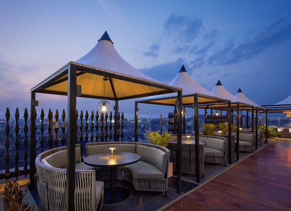 Terrasse sur le toit