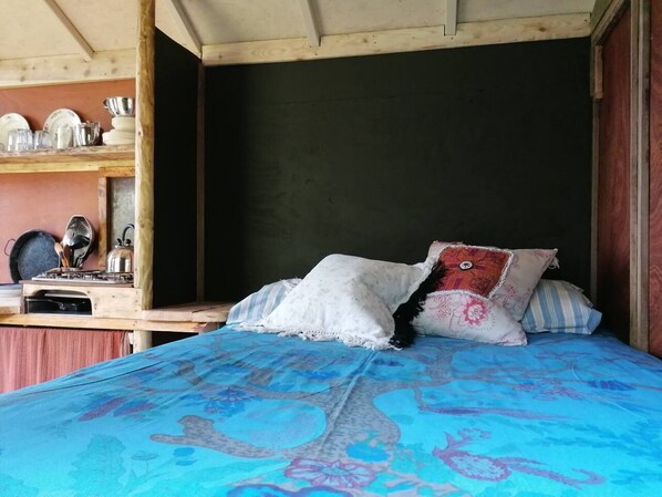 Cabin | 1 bilik tidur, cadar katil 