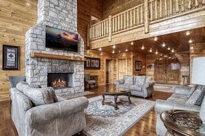 Interior - Serenity Mountain Pool Lodge, Theater Room, Sleeps 42, Indoor Pool!!! (Sevierville)
