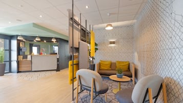 Sala de estar en el lobby