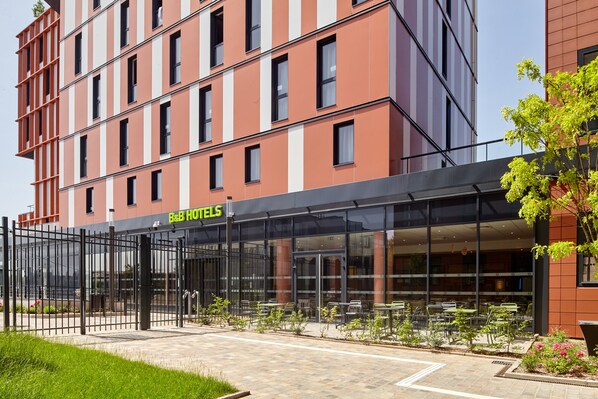 Majoituspaikan julkisivu