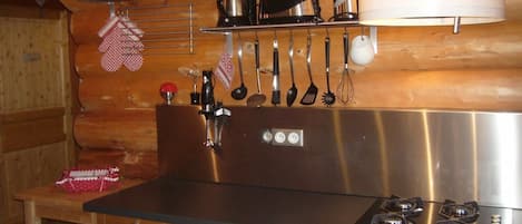 Fridge, microwave, freezer
