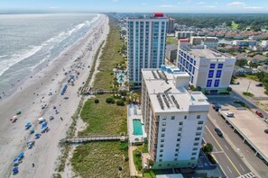 Exterior - Oceanfront 3BR/2B  Springs Towers 704  Pool, Hot Tub, Fitness Room (North Myrtle Beach)