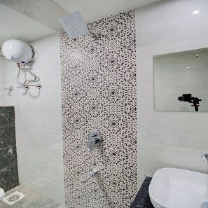 Standard Non Ac Room | Bathroom | Towels - Hotel Samaira Residency (Kalyan)