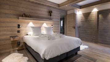 4 chambres, coffres-forts dans les chambres, chambres insonorisées