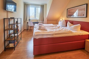 2 bedrooms, desk, iron/ironing board, travel crib - FLEESENTRAUM Premium Apartment - Balcony/Sauna/Fireplace - Golf, pet-friendly (Göhren-Lebbin)