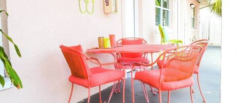 Outdoor dining