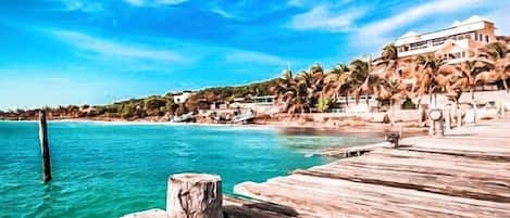 على الشاطئ، مناشف للشاطئ