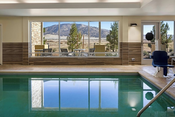 Indoor pool, outdoor pool