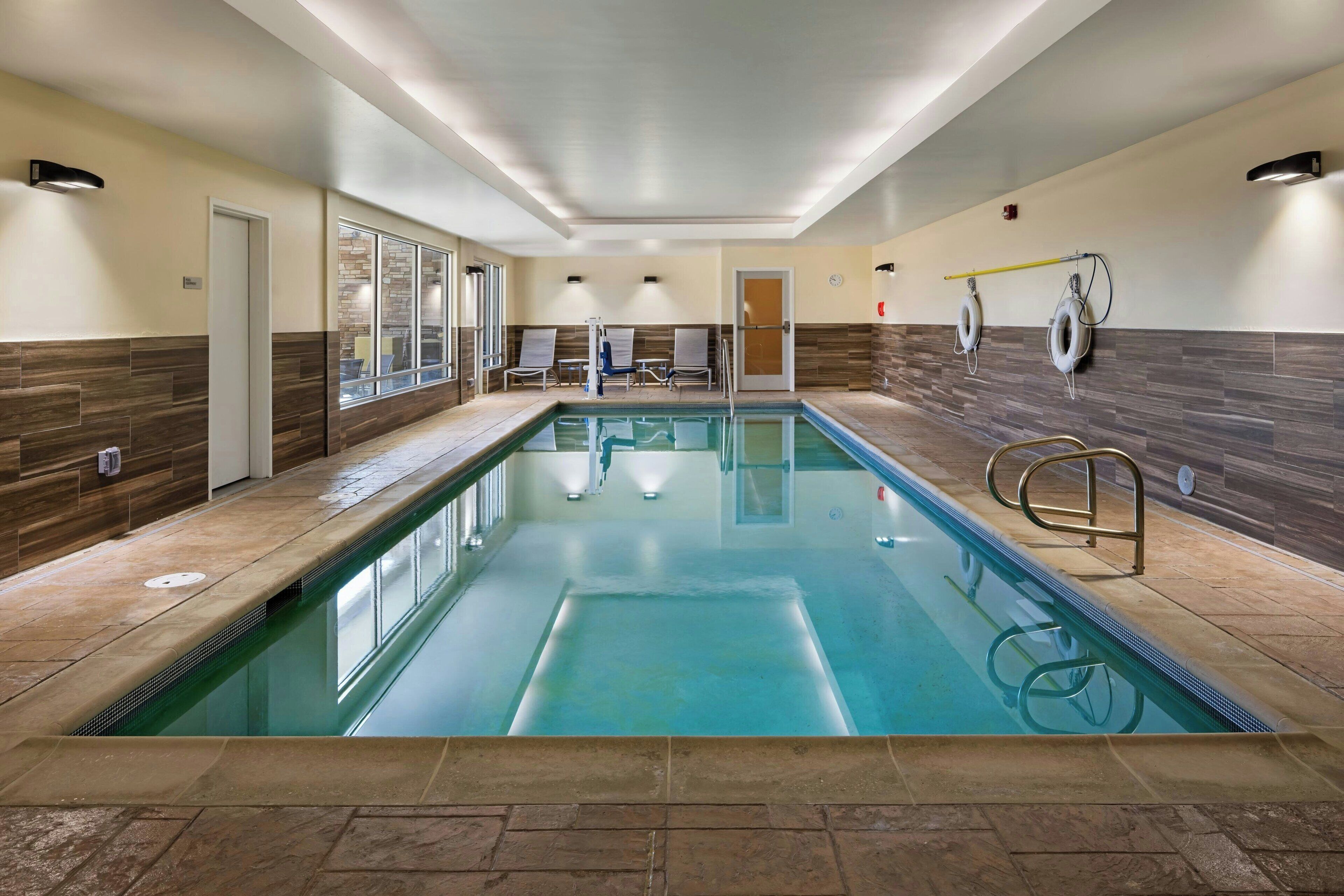 indoor pool, outdoor pool