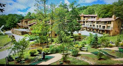 Blue Ridge Village (across from Sugar Mountain Ski area) fireplace, fire pit