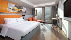 ห้องพัก, เตียงคิงไซส์ 1 เตียง, ปลอดบุหรี่ | โต๊ะทำงาน, Wi-Fi ฟรี, ผ้าปูที่นอน