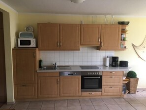 Dishwasher - Beachfront apartment with terrace and garden view (Prerow)