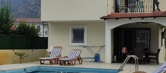 family friendly villa with private garden and pool