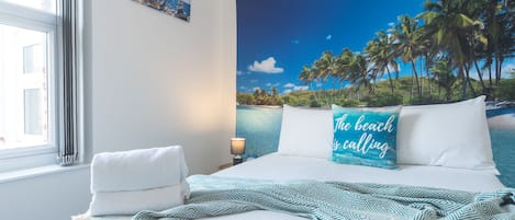 3 bedrooms, iron/ironing board, travel cot, free WiFi